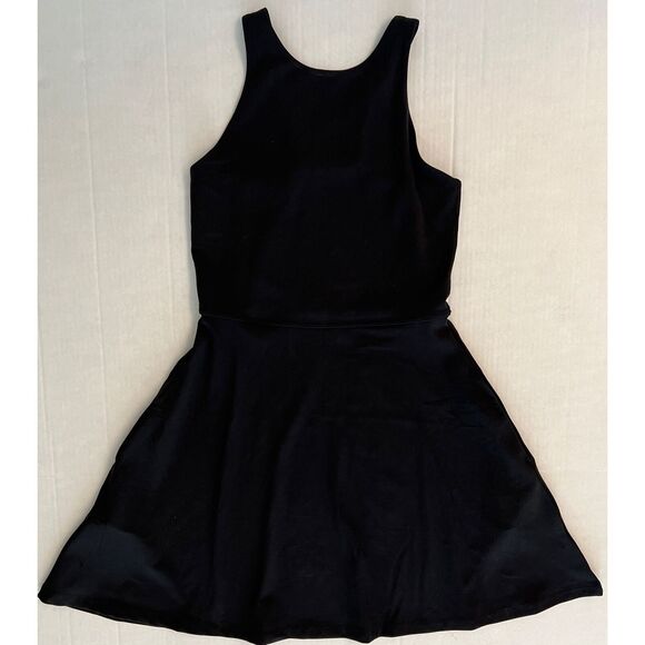 Athleta 534780 Conscious Dress Sz. Small Black w/ Pockets NEW! - Picture 3 of 12